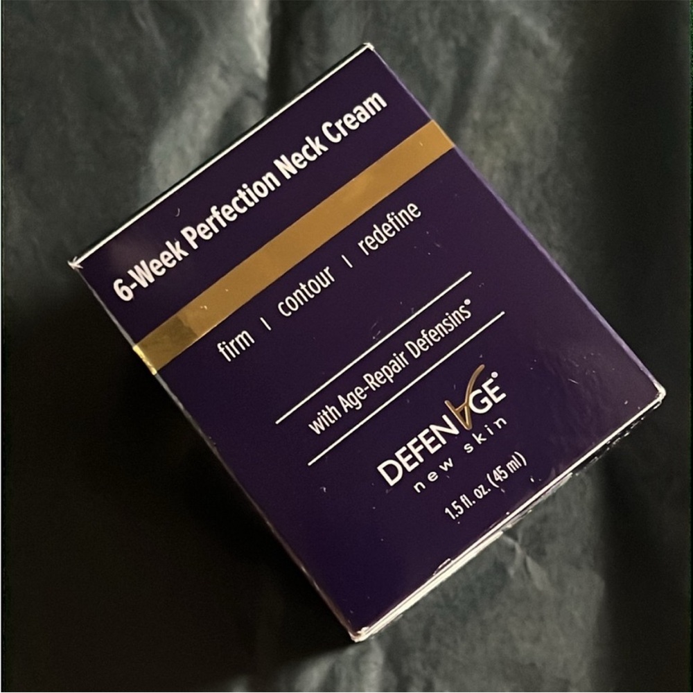 NIB! Defenage 6 WEEK PERFECTION NECK TIGHTENING CREAM - Picture 6 of 10